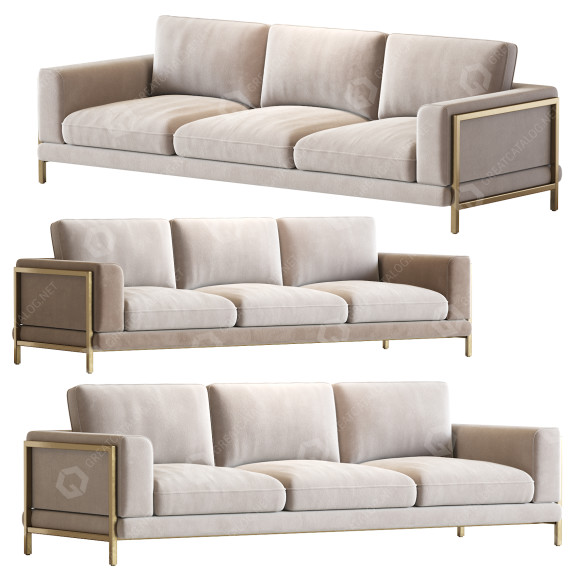 Sofa Formitalia Group Tonino Lamborghini Clark model 3D