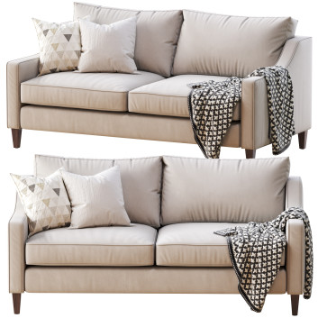 Диван West Elm Paidge 72 3D модель