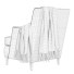 Sessel Adriana Hoyos Upholstered - Kudim