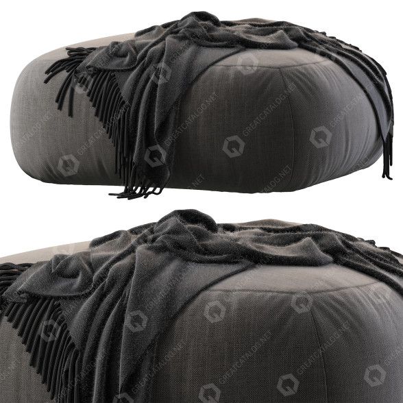 Пуф Bonaldo Kernel 3D модель