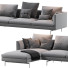 Sofa Zanotta 1333 Flamingo Gray - Paramatma