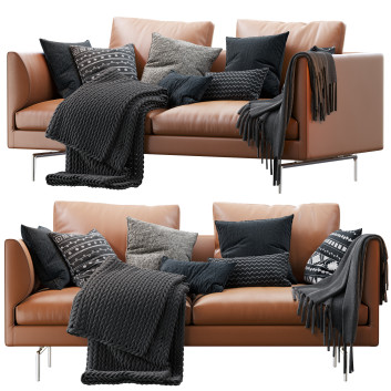 Sofa Zanotta 1333 Flamingo Orange