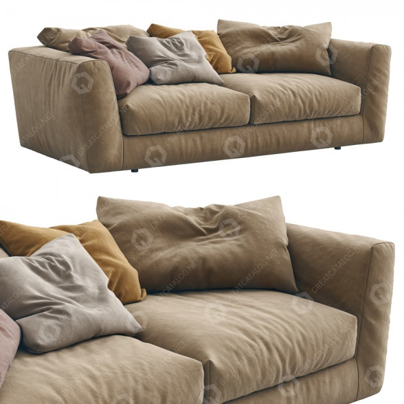 Sofa Ferlea H01 3D-Modell