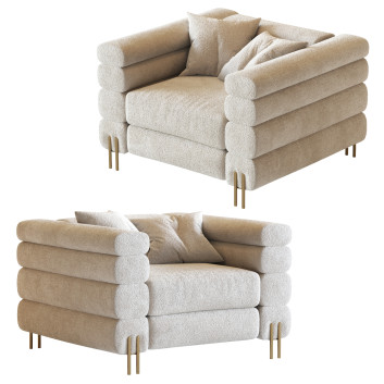 Крісло Eichholtz York Chair 3D модель