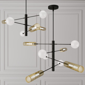 Kronleuchter Sway Black