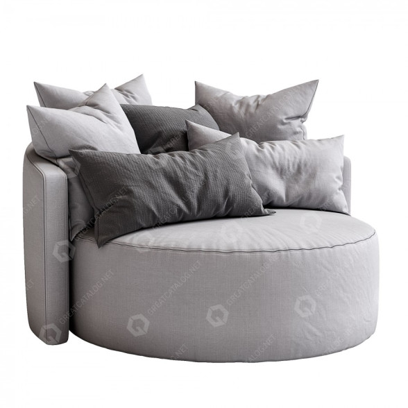 Sessel Papadatos Cosybed 3D-Modell