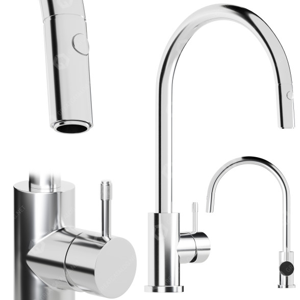 Змішувач Brodware Yokato Kitchen 5 3D модель