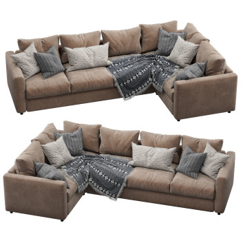Sofa IKEA Vimle 8 3D model