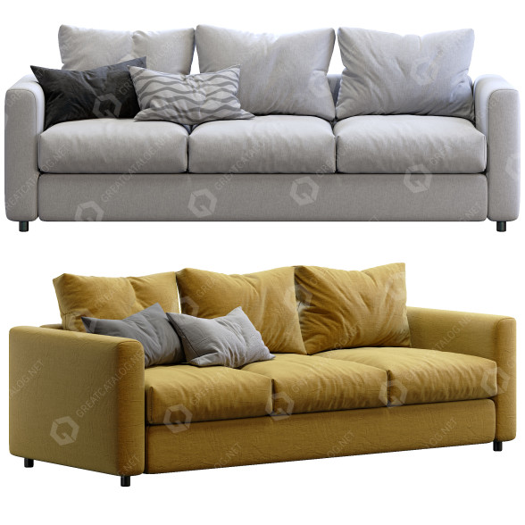 Диван IKEA Vimle 1 3D модель