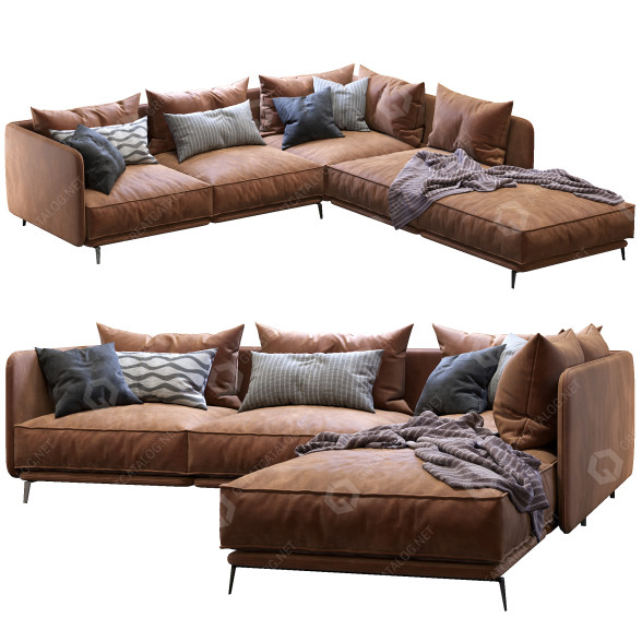 Sofa Arflex K2 model 3D