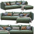 Sofa Arflex K2 Green - Navasard