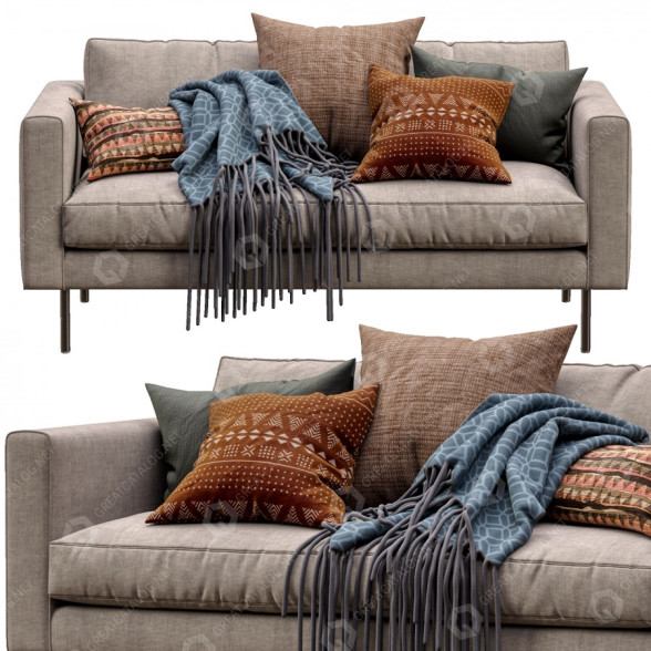 Sofa Moooi Boutique 3D-Modell