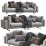 Диван Living Divani Floyd Hi - Navasard