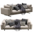 Диван Living Divani Leather Floyd Hi - Navasard
