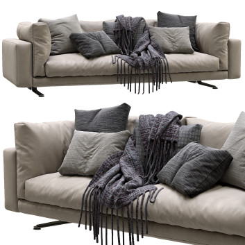 Sofa Living Divani Leather Floyd Hi