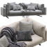 Диван Living Divani Leather Floyd Hi - Navasard