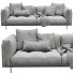 Диван Living Divani Leather Rodwood - Navasard