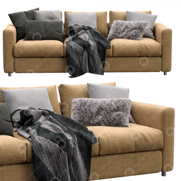 Sofa IKEA Vimle 3D model