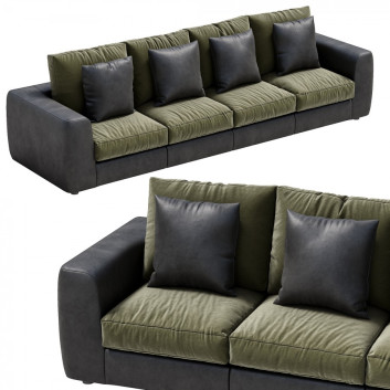 Диван Koo International Alameda9 3 Leather 