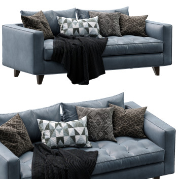 Sofa Marac Willy Slim Leather 