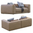 Sofa Jesse Leather Pasha - Navasard