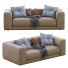Sofa Jesse Leather Pasha - Navasard
