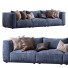 Sofa Arflex Marechiaro Blue - Navasard