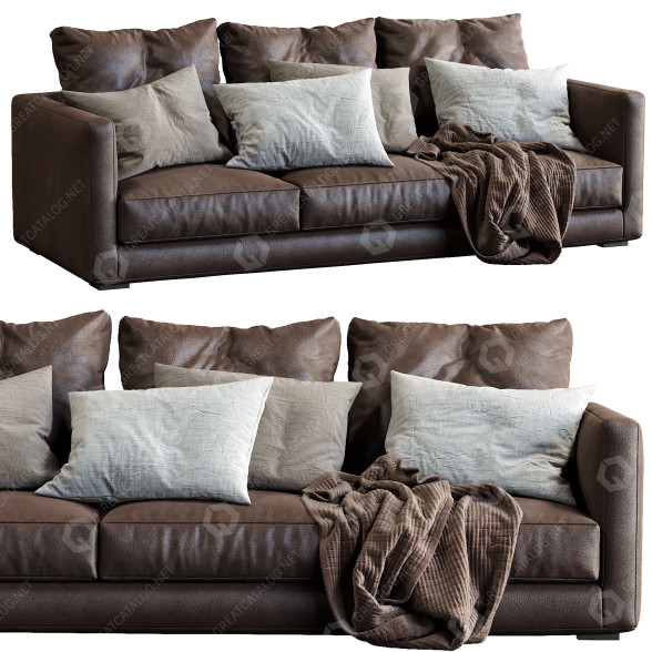Диван Marac Tango Leather 3D модель