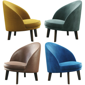Fotel Arflex Jules (4 Color Version)