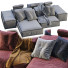 Sofa Living Divani Extra Wall (2 Color Version) - Navasard