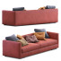 Sofa Flexform Magnum Red - Navasard