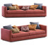 Sofa Flexform Magnum Red - Navasard