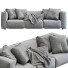 Sofa Prostoria Match 3 (2 Color Version) - Navasard