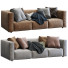 Sofa Prostoria Match 3 (2 Color Version) - Navasard