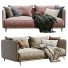 Sofa Arflex K2 (2 Color Version) (v2) - Navasard