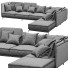 Sofa Arflex K2 White - Navasard