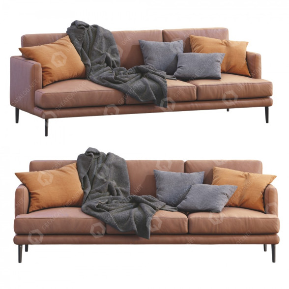 Sofá Bonaldo Paraiso Modelo 3D