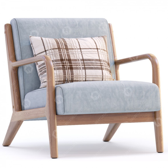 Fauteuil Mistana Ronaldo modèle 3D