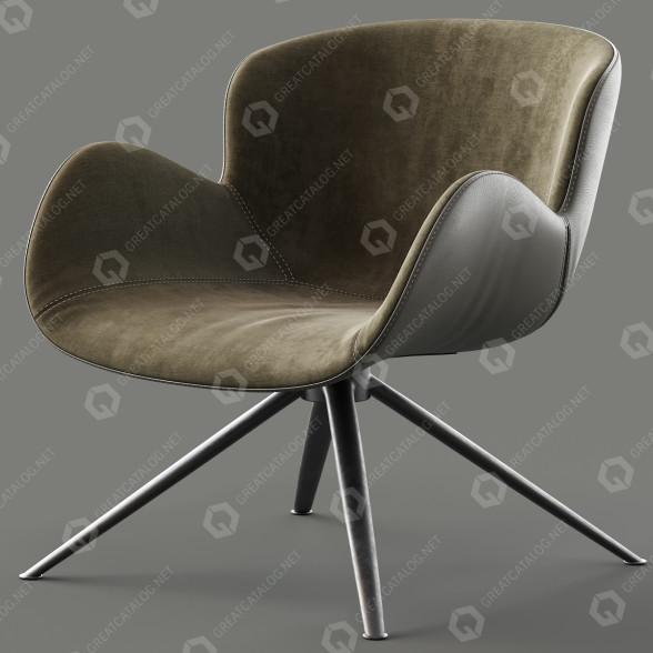 Sessel Globewest Astrid 3D-Modell