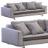 Sofa Busnelli Adamo Burton (2 Color Version) - Navasard
