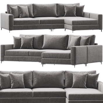 Canapé  Eichholtz Feraud Lounge Modèle 3D