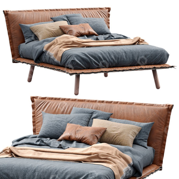 Cama Pianca Aladino Modelo 3D