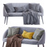Диван Jysk Oreved Blue - Navasard