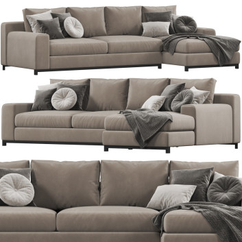 Диван Natuzzi Leaf