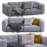 Диван Flexform Grandemare Blue - Navasard