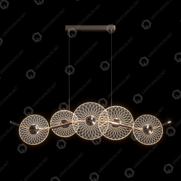 Lampe Roslin 3D-Modell
