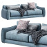 Sofa Montauk Sofa James Blue - Navasard