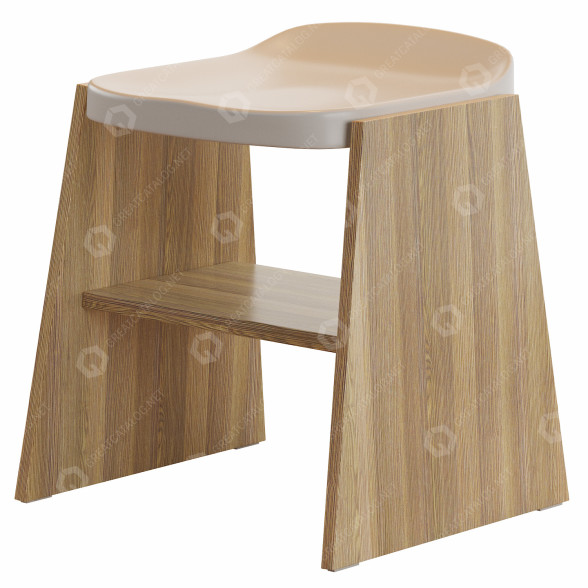 Hocker Fronda 3D-Modell
