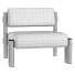 Fotel Marmol Radziner Furniture Nichols Lounge - IgorCAD