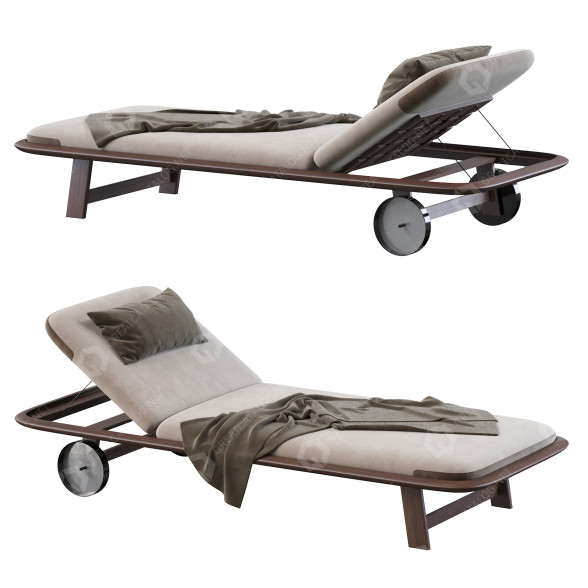Chaise Longue Exteta 10th Tellaro Sun 3D-Modell